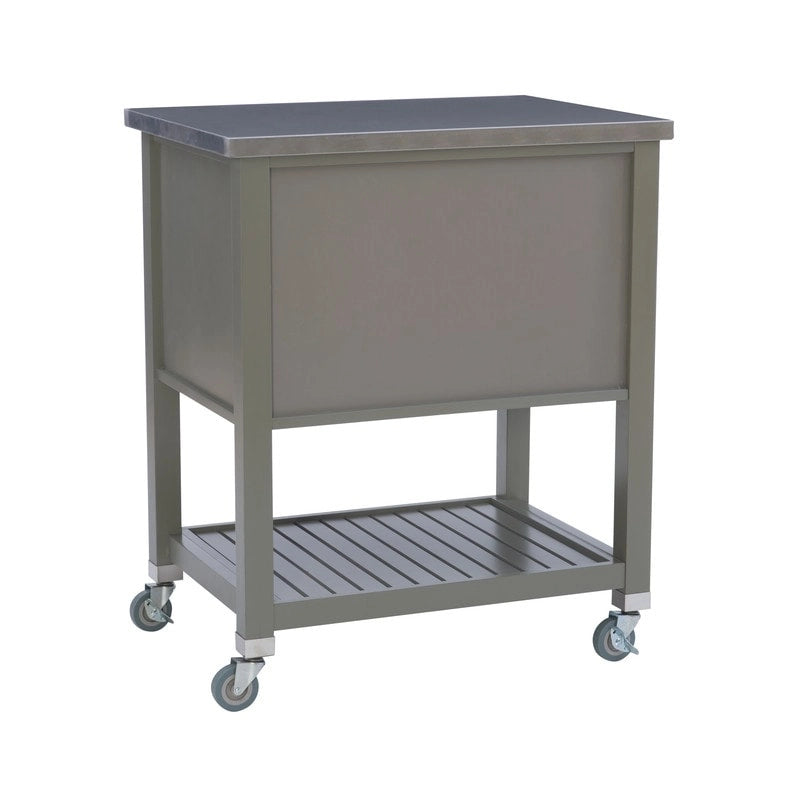 Eileen Rolling Kitchen Cart with Storage