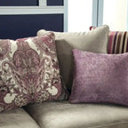 Gisc Contemporary Velvet Upholstered Sloped Arm Sofa by Furniture of America