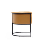 Faux Leather Dining Chairs Set of 2 - Pebble/White/Saddle/Tan/Black