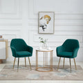 AVAWING Accent Arm Chairs Set of 2 Upholstered Velvet Dining Chairs