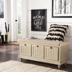 Granger Storage Bench with Linen Seat Cushion by iNSPIRE Q Classic