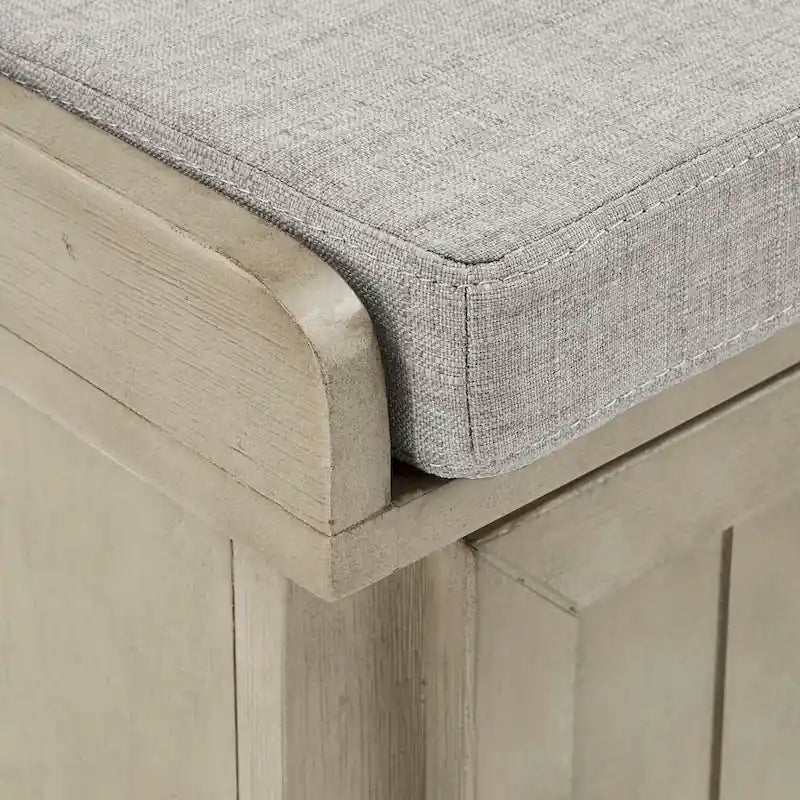 Granger Storage Bench with Linen Seat Cushion by iNSPIRE Q Classic