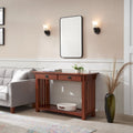 Leick Home 8233 Mission Console Table for Entryway