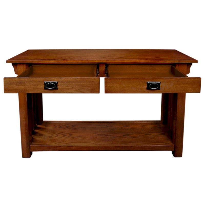 Leick Home 8233 Mission Console Table for Entryway