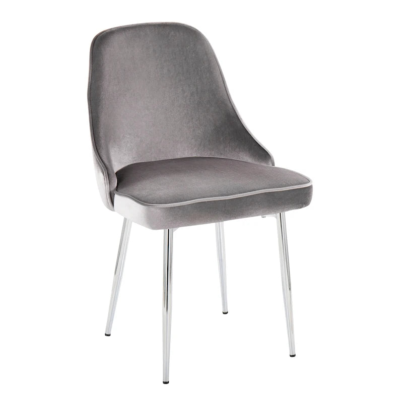 LumiSource Marcel Contemporary Dining Chair (Set of 2)