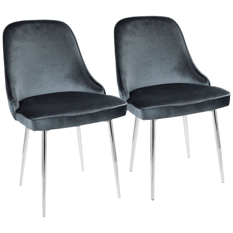 LumiSource Marcel Contemporary Dining Chair (Set of 2)