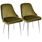 LumiSource Marcel Contemporary Dining Chair (Set of 2)