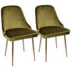 LumiSource Marcel Contemporary Dining Chair (Set of 2)