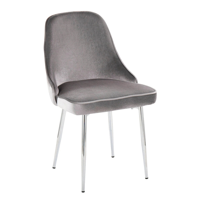 LumiSource Marcel Contemporary Dining Chair (Set of 2)
