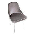 LumiSource Marcel Contemporary Dining Chair (Set of 2)