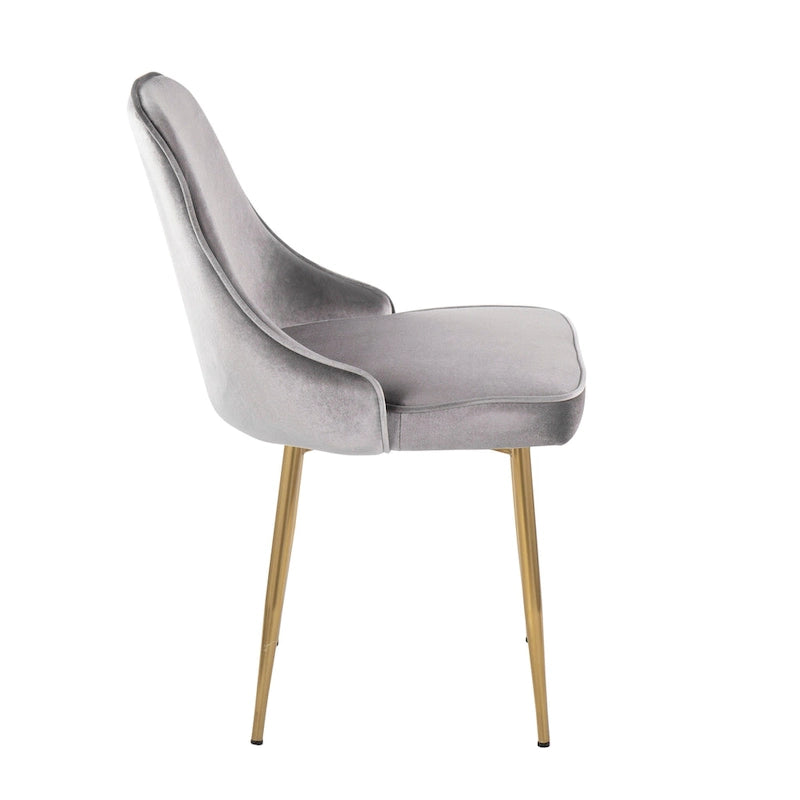 LumiSource Marcel Contemporary Dining Chair (Set of 2)
