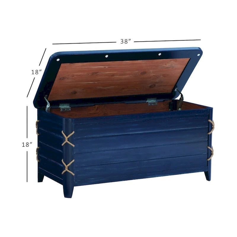 Harding Rope Cedar Chest