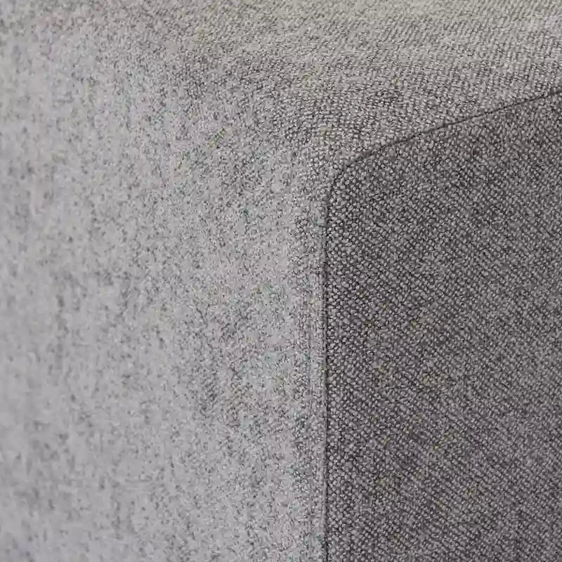 U-shape Linen Upholstered Sectional Sofa Multiple Cushions Modular Couch