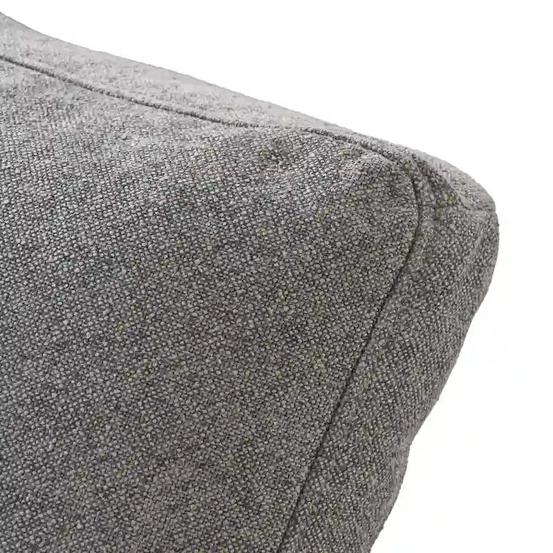 U-shape Linen Upholstered Sectional Sofa Multiple Cushions Modular Couch