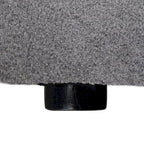 U-shape Linen Upholstered Sectional Sofa Multiple Cushions Modular Couch