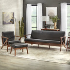 Simple Living Bianca Solid Wood Ottoman