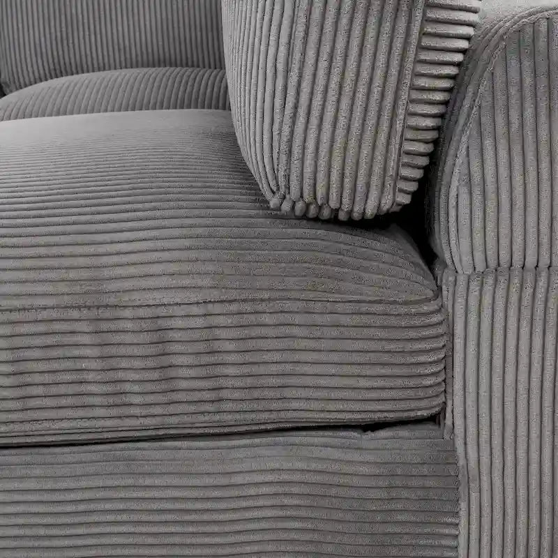 Modular Sectional Sofa with Ottoman L Shaped Corner Sectional for Living Room, Office