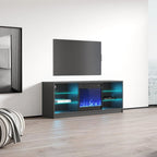 Manhattan Electric Fireplace Modern 58 TV Stand