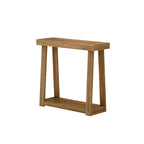 Plank and Beam Classic Console Table with Shelf - 36