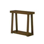 Plank and Beam Classic Console Table with Shelf - 36