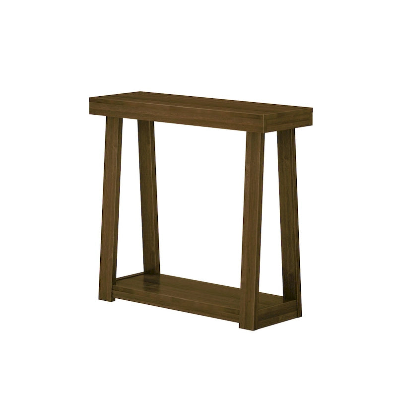 Plank and Beam Classic Console Table with Shelf - 36