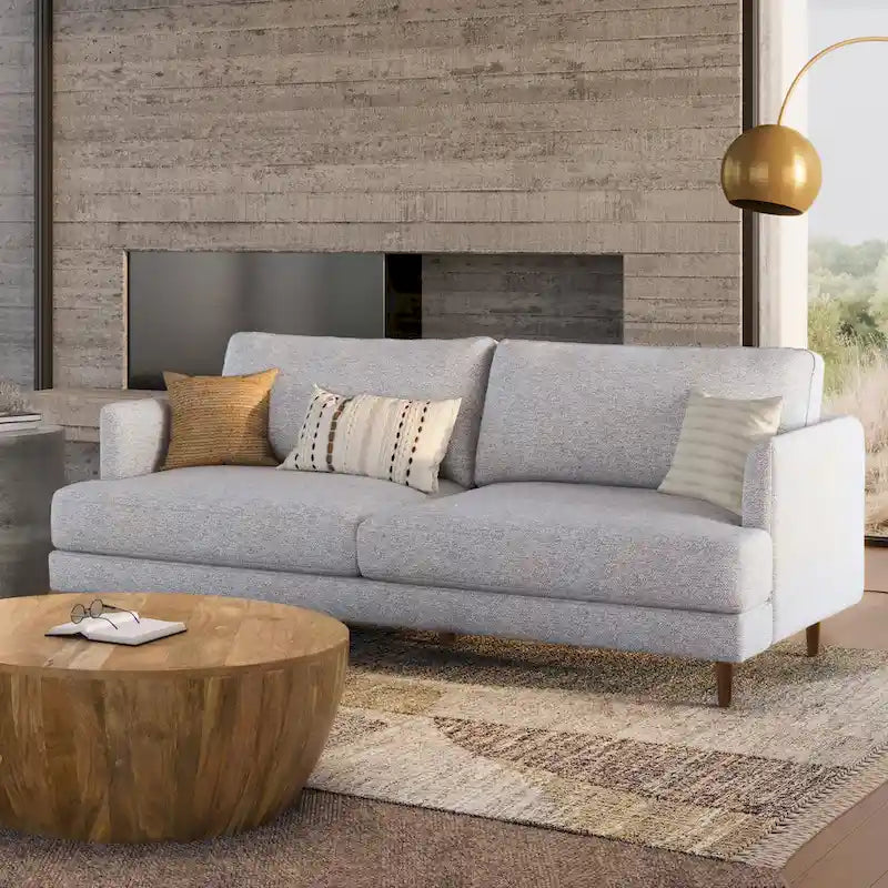 WYNDENHALL Chloris 76 inch Wide Mid-Century Modern Sofa