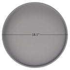 Marcella Paint-Dipped Round Tray-Top Side Table by iNSPIRE Q Modern