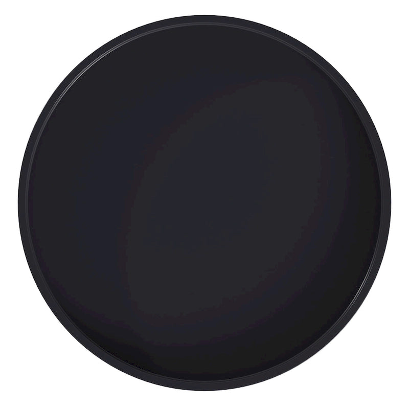 Marcella Paint-Dipped Round Tray-Top Side Table by iNSPIRE Q Modern