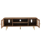 59 Inch TV Stand for 65 TV, Classic Entertainment Center Media Console - 59Wx15.5Dx 20.9H