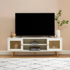 59 Inch TV Stand for 65 TV, Classic Entertainment Center Media Console - 59Wx15.5Dx 20.9H