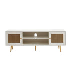 59 Inch TV Stand for 65 TV, Classic Entertainment Center Media Console - 59Wx15.5Dx 20.9H