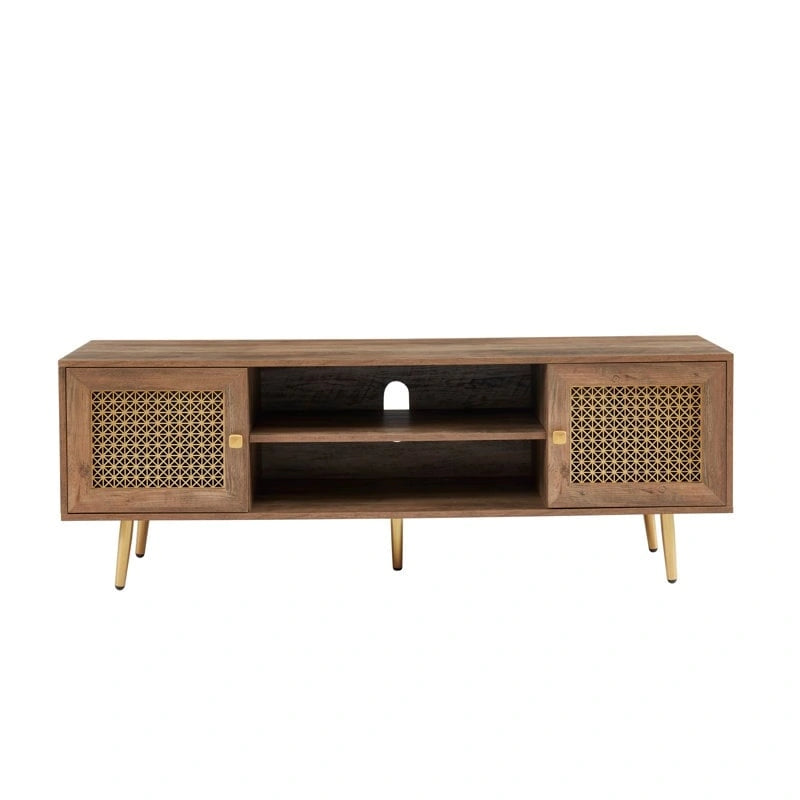 59 Inch TV Stand for 65 TV, Classic Entertainment Center Media Console - 59Wx15.5Dx 20.9H
