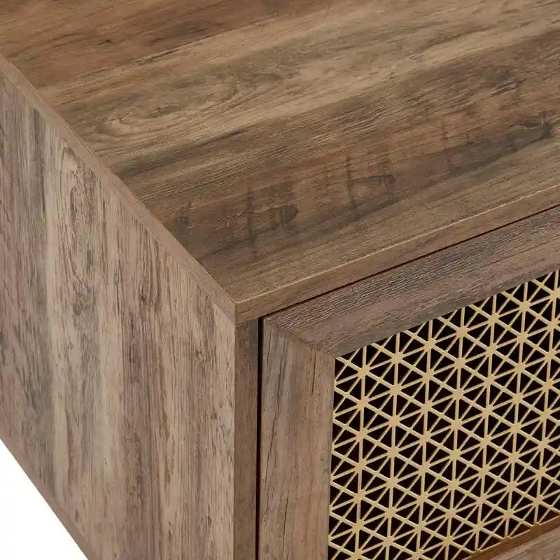 59 Inch TV Stand for 65 TV, Classic Entertainment Center Media Console - 59Wx15.5Dx 20.9H