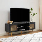 59 Inch TV Stand for 65 TV, Classic Entertainment Center Media Console - 59Wx15.5Dx 20.9H