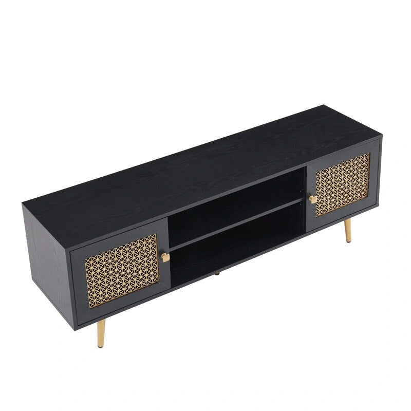 59 Inch TV Stand for 65 TV, Classic Entertainment Center Media Console - 59Wx15.5Dx 20.9H