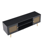 59 Inch TV Stand for 65 TV, Classic Entertainment Center Media Console - 59Wx15.5Dx 20.9H