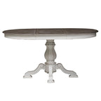 Magnolia Manor Opt 5 Piece Pedestal Table Set