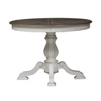 Magnolia Manor Opt 5 Piece Pedestal Table Set