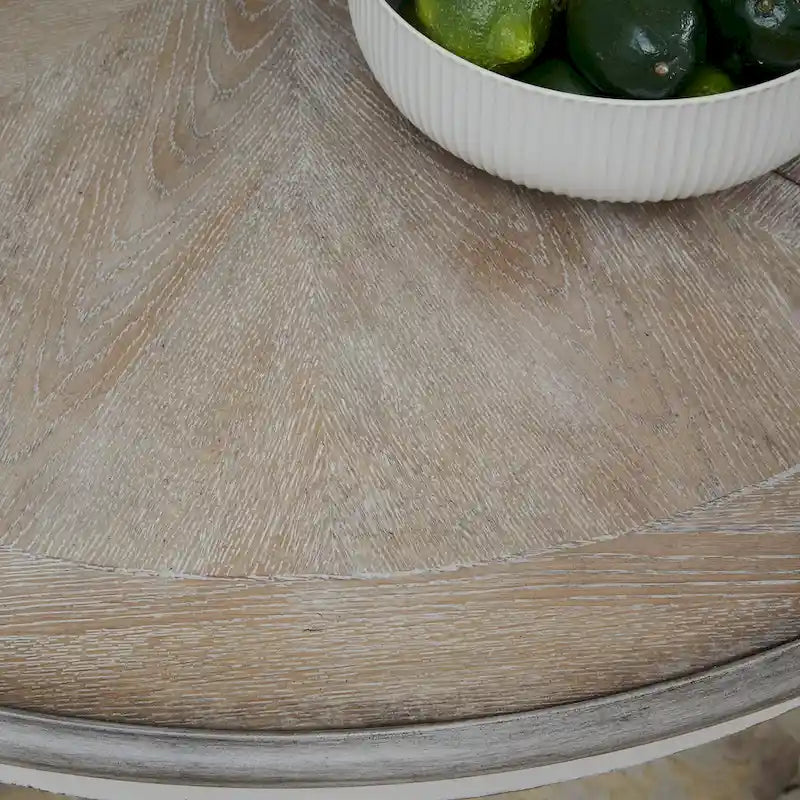 Magnolia Manor Opt 5 Piece Pedestal Table Set