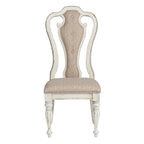 Magnolia Manor Opt 5 Piece Pedestal Table Set