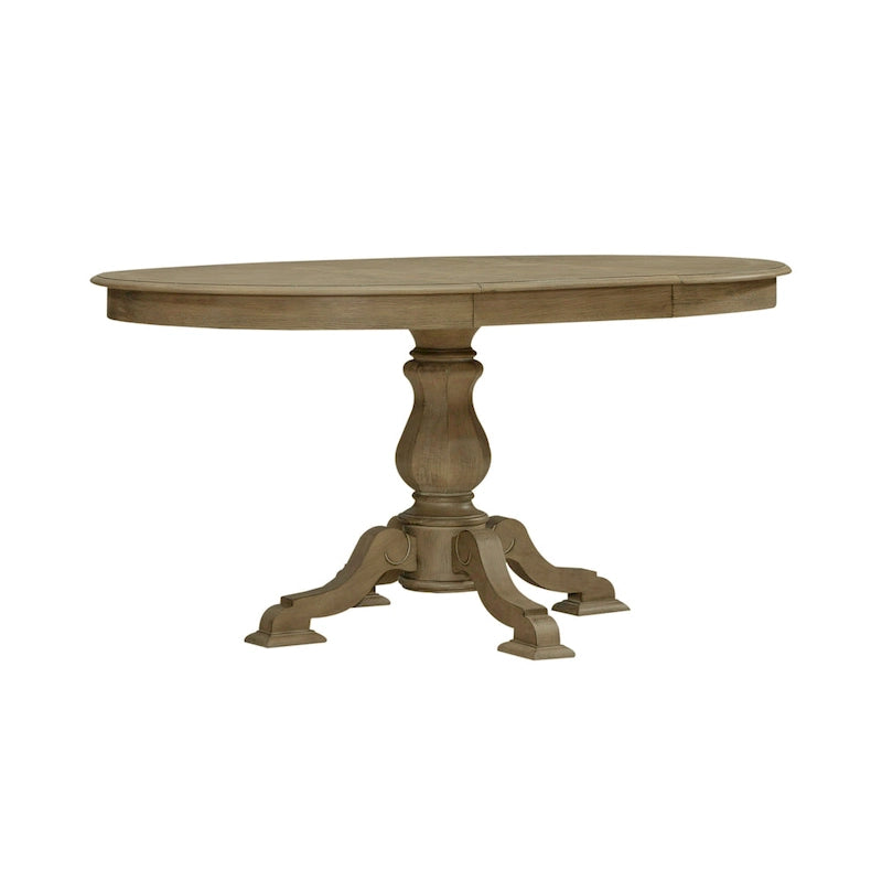 Magnolia Manor Opt 5 Piece Pedestal Table Set