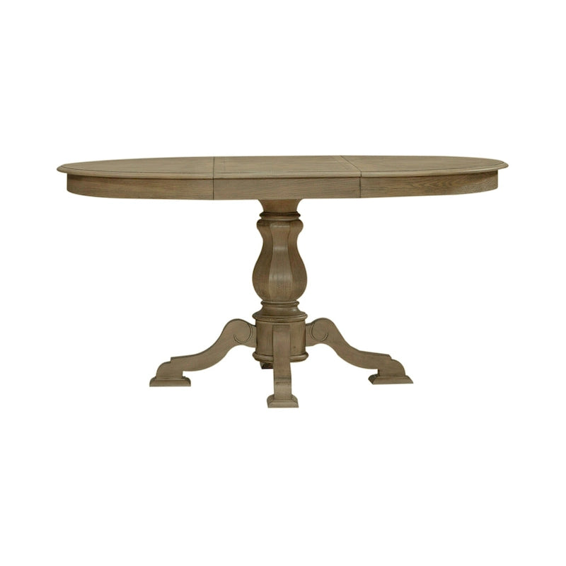 Magnolia Manor Opt 5 Piece Pedestal Table Set