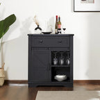 Farmhouse Coffee Bar Cabinet,Kitchen Buffet and Sideboard for Dining Room, Living Room, Entryway