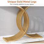 Console Table, Entryway Table with Geometric Legs, Sofa Table - 11.81D x 39.37W x 31.49H