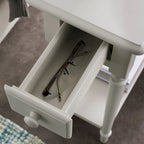 Coastal Chairside Wood Accent Table