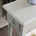Coastal Chairside Wood Accent Table