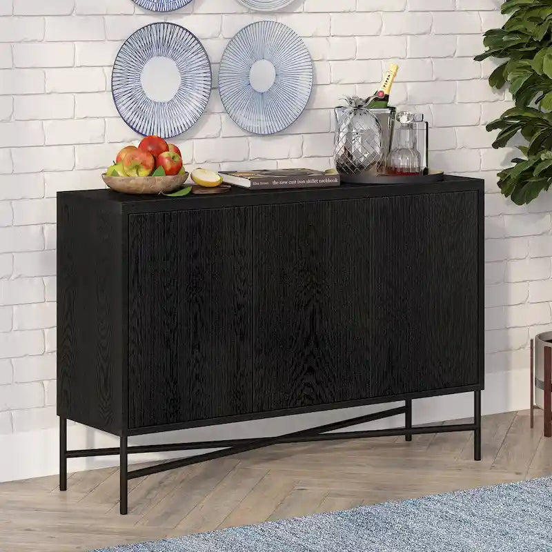 Brighton 48 Wide Rectangular Buffet Table - 47.5 Wide