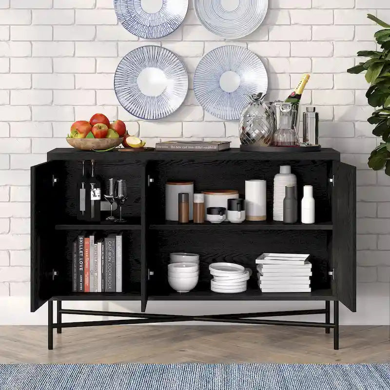 Brighton 48 Wide Rectangular Buffet Table - 47.5 Wide