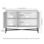 Brighton 48 Wide Rectangular Buffet Table - 47.5 Wide