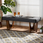 Carson Carrington Ullarp Mid-century Modern Upholstered Bench